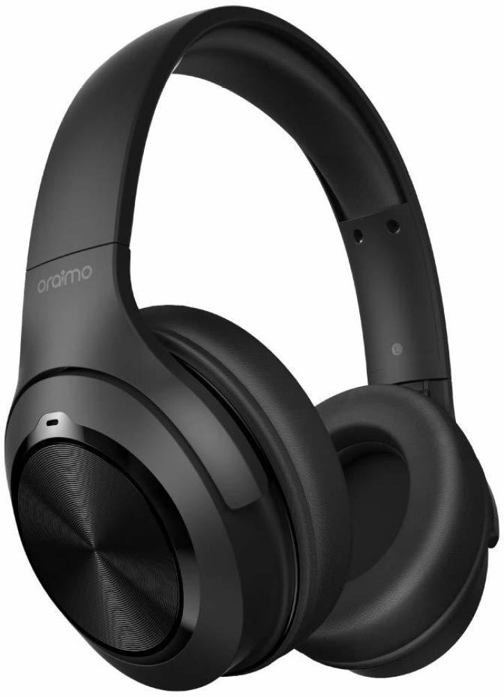ORAIMO OEB-H85D Bluetooth without Mic Headset (Black, On the Ear)