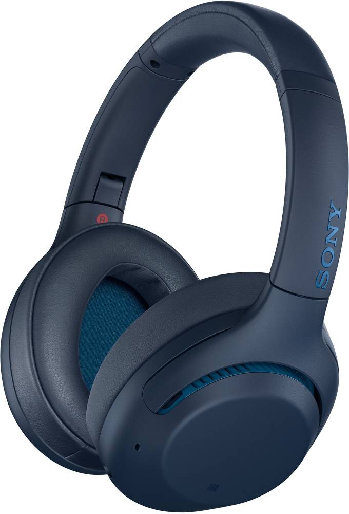 SONY WH-XB900N Active noise cancellation enabled Bluetooth Headset (Blue, On the Ear)