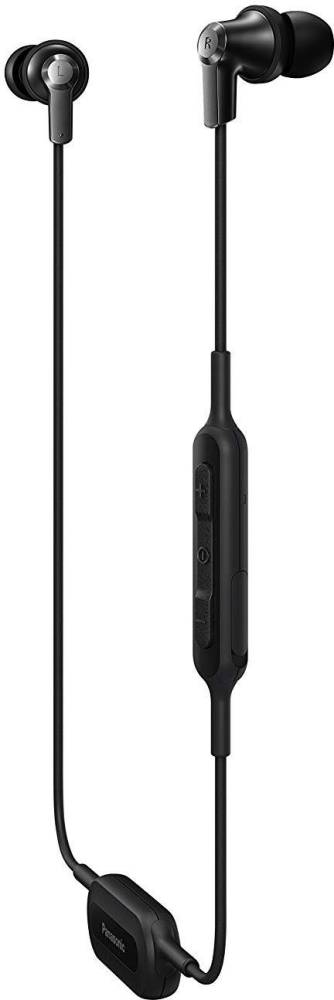 Panasonic RP-NJ300B-K Bluetooth without Mic Headset (Black, On the Ear)