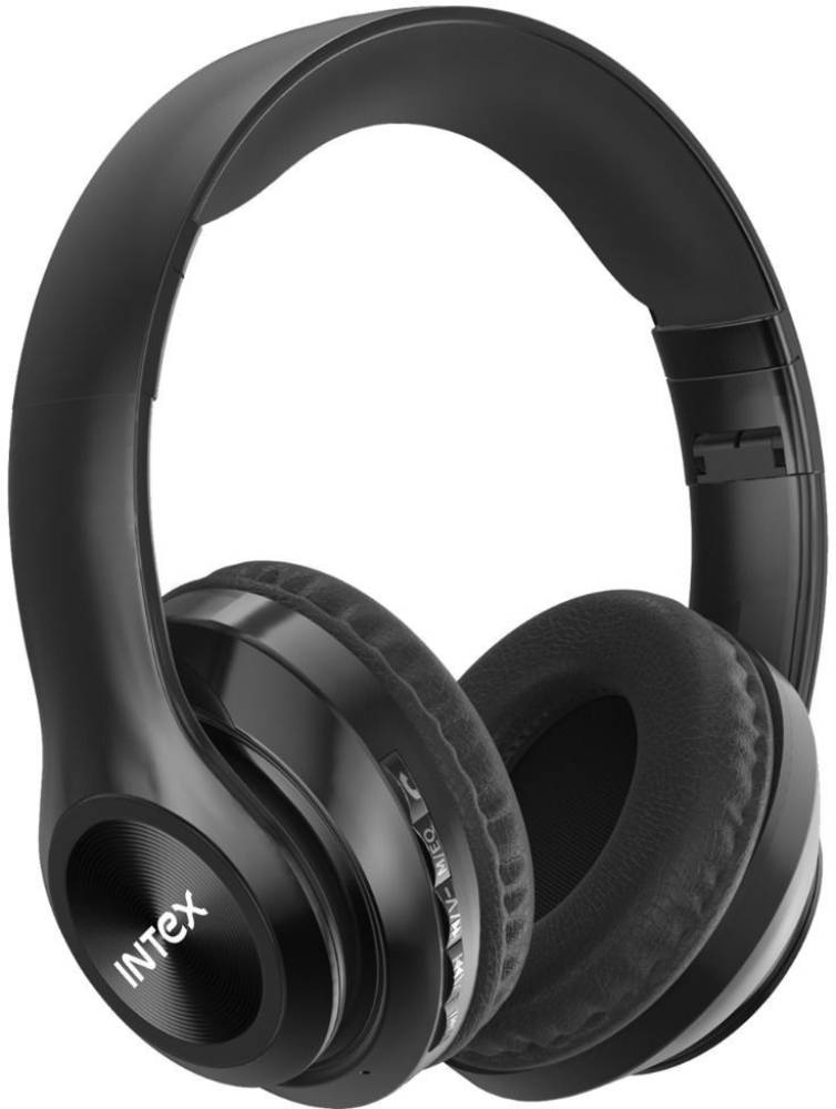 Intex Roar 301 Bluetooth Headset (Fusion Black, On the Ear)