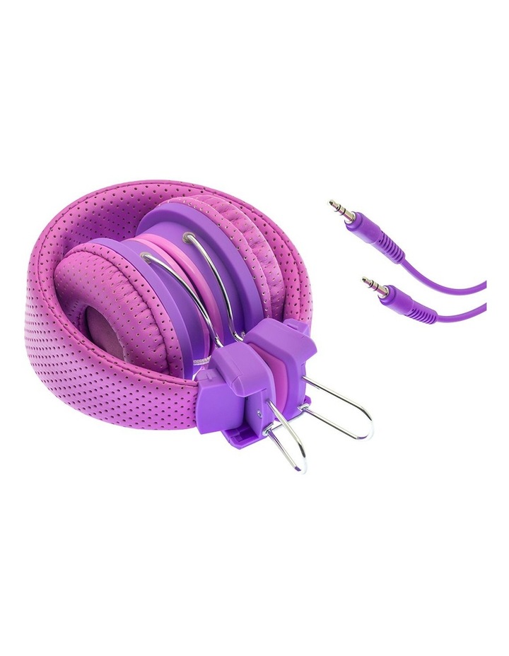 Kids Safe Pink/Purple Volume Limited Headphones