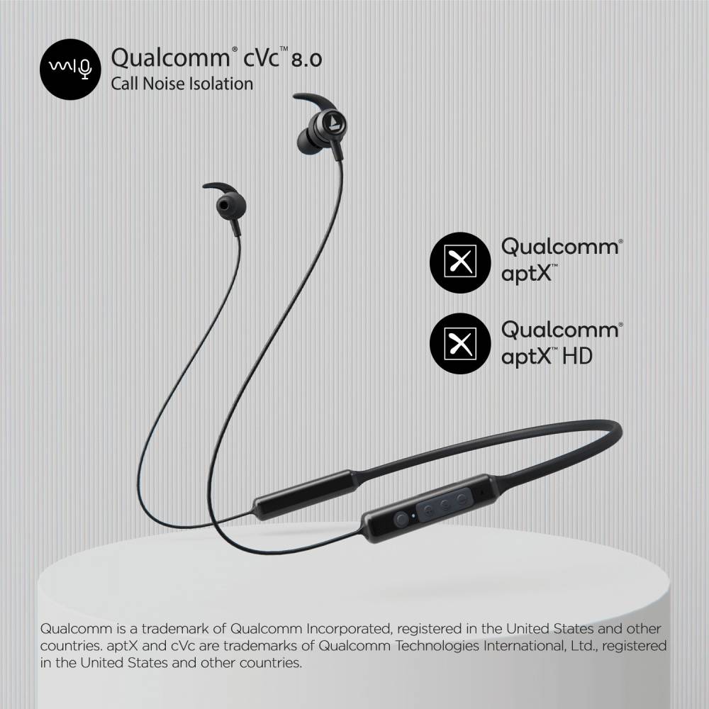 boAt Rockerz 355 BBD Edition Bluetooth Headset (Active Black, In the Ear)