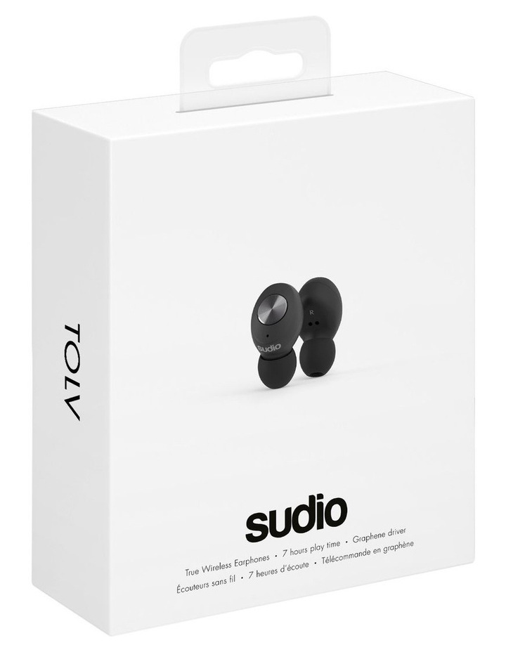 TOLV Wireless Earphones Black