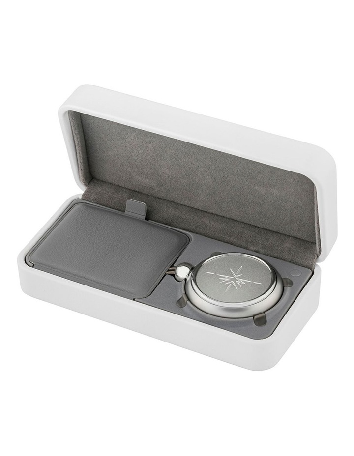 Sound Necklace - Silver + Qliq Essence Lace - Silver