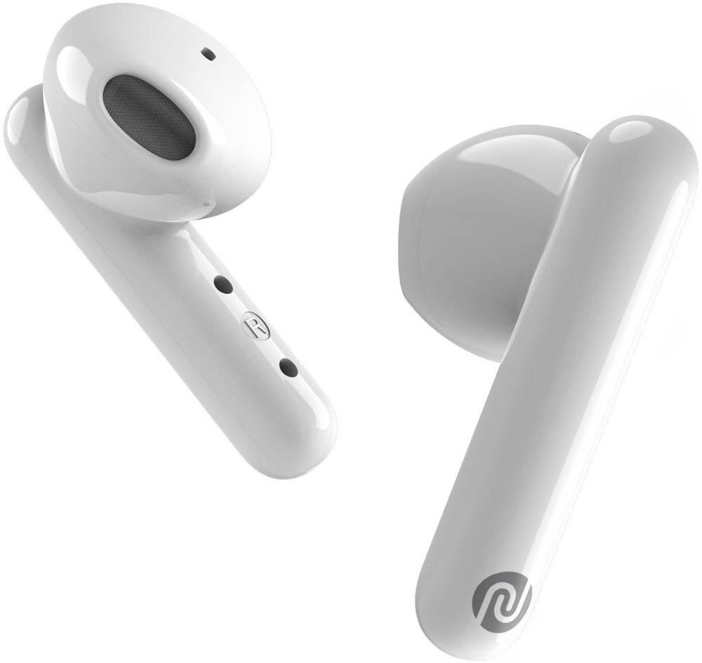 Noise Air Buds Truly Wireless Bluetooth Headset (Icy White, True Wireless)