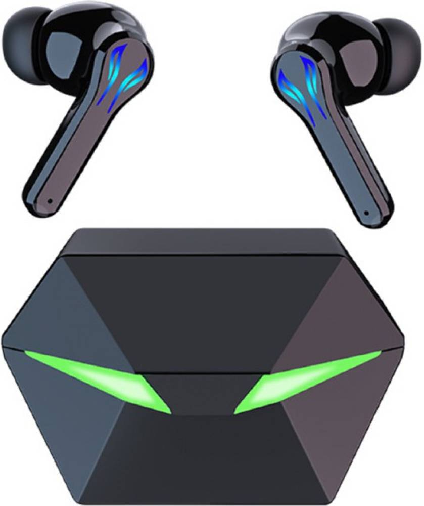 fiado Earpods YX-01 True wireless Earbuds BT5.0 Dual mode Bluetooth Gaming Headset (Black, True Wireless)