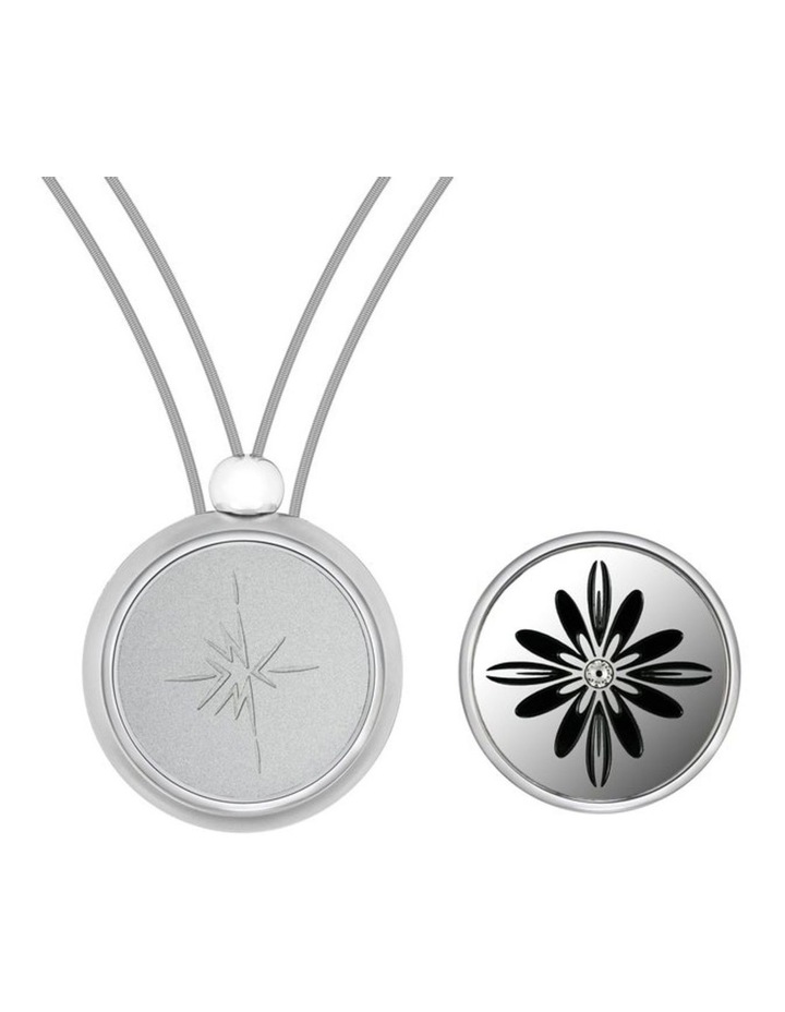 Sound Necklace - Silver + Qliq Filigree Bat Orchid