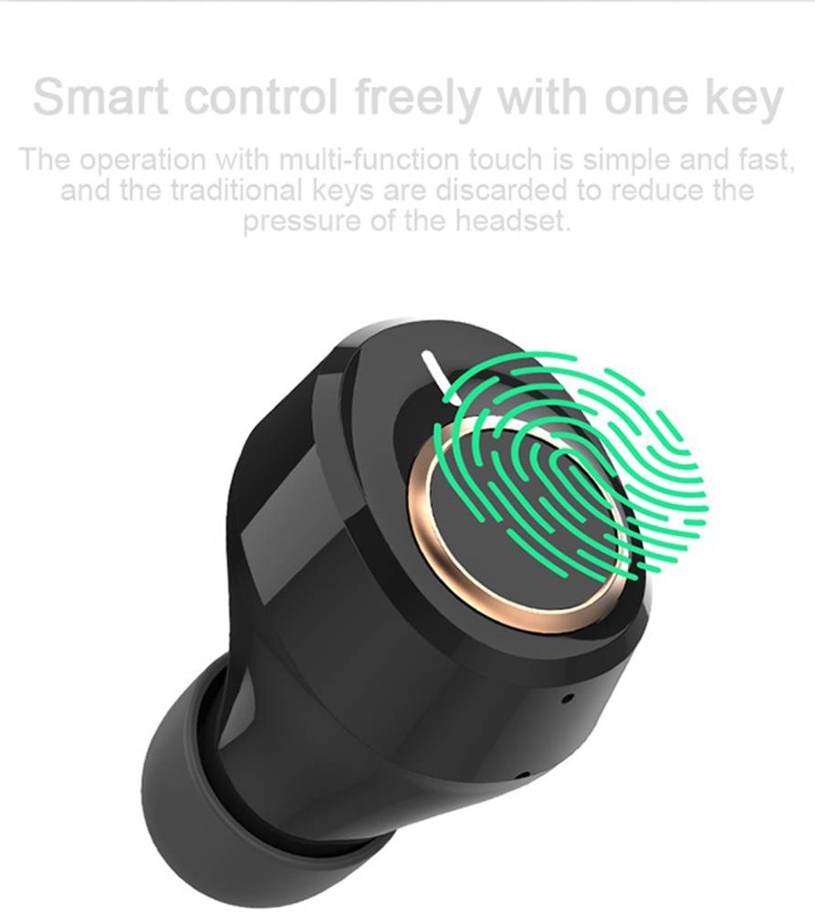 Lenovo X18 Bluetooth Headset (Black, True Wireless)