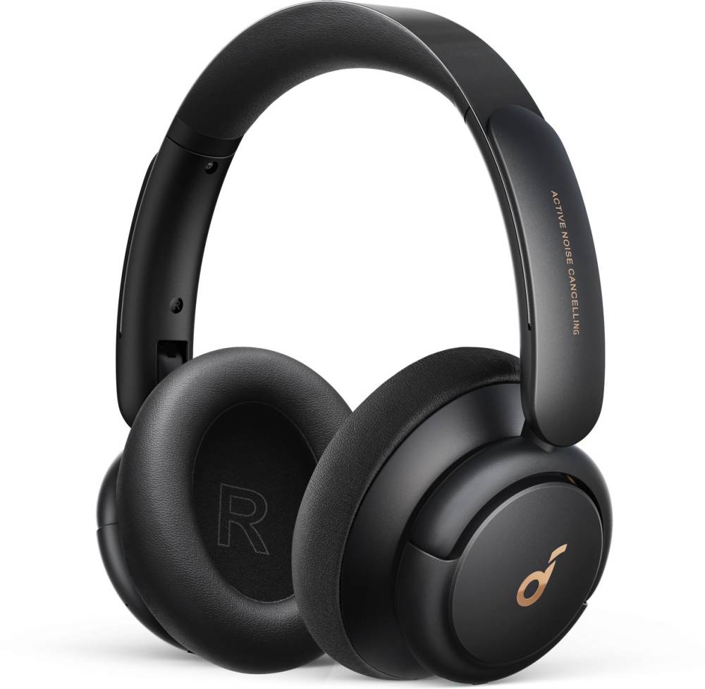 Soundcore by Anker Life Q30 With Hybrid Active Noise Cancellation Enabled Bluetooth, Wired Headset (Black, On the Ear)